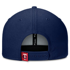 Minnesota Twins Clubhouse Splitter Snapback Hat Navy/Red