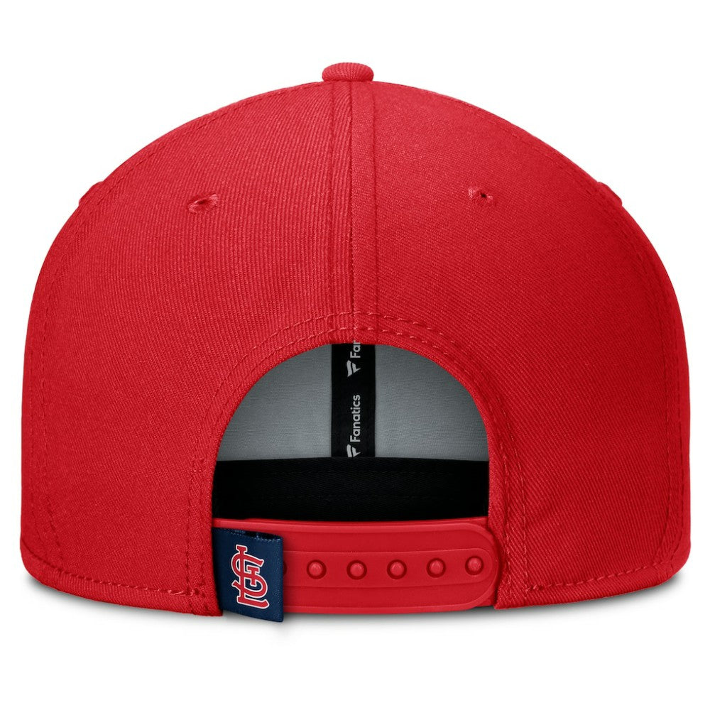 St. Louis Cardinals Clubhouse Splitter Snapback Hat Red/Navy
