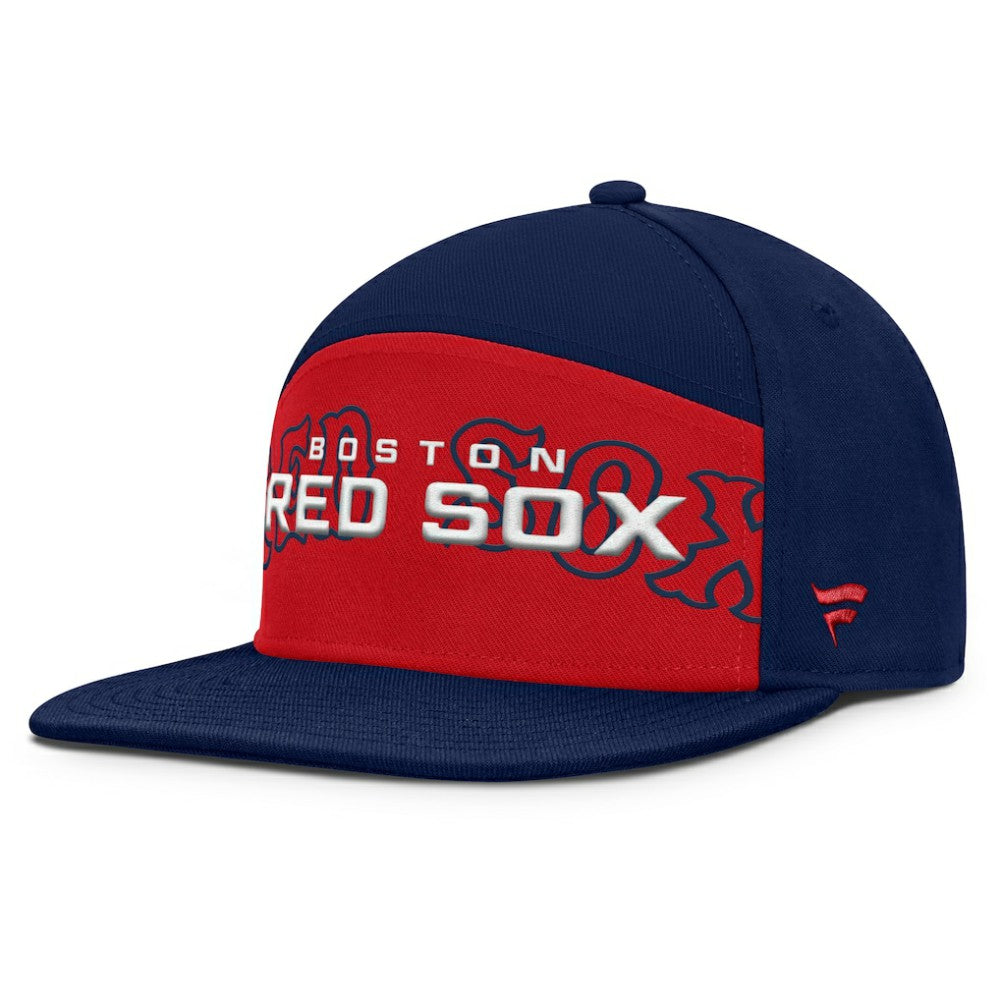 Boston Red Sox Clubhouse Splitter Snapback Hat Navy/Red