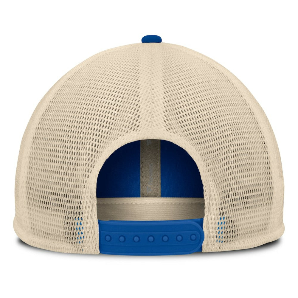 Atlanta Braves Cooperstown Collection Powers Snapback Hat Royal/Natural