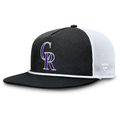 Colorado Rockies Clubhouse Change Up Snapback Hat Black/White