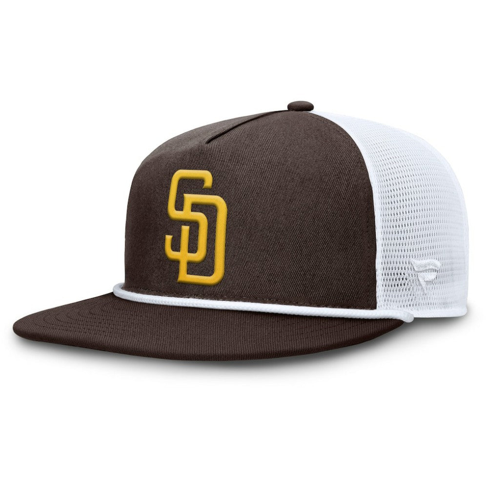 San Diego Padres Clubhouse Change Up Snapback Hat Brown/White