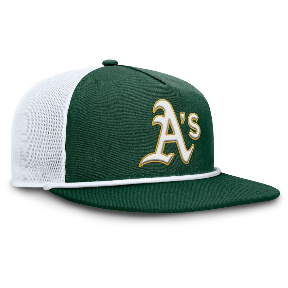 Athletics Clubhouse Change Up Snapback Hat Green/White