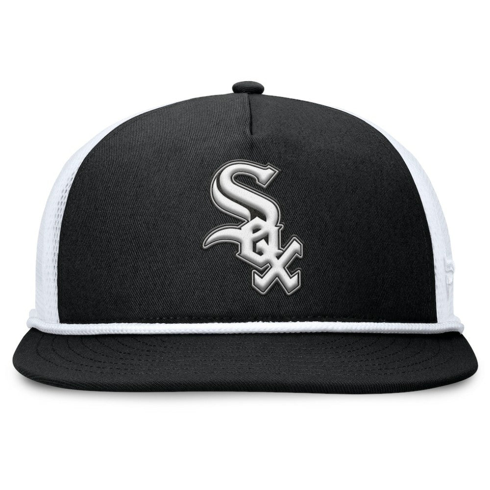 Chicago White Sox Clubhouse Change Up Snapback Hat Black/White