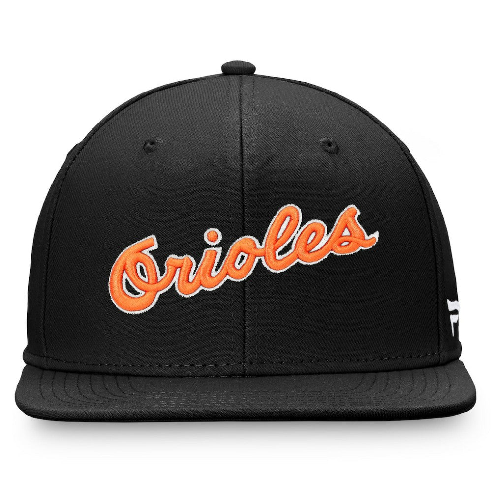 Baltimore Orioles Cooperstown Collection Core Fitted Hat Black