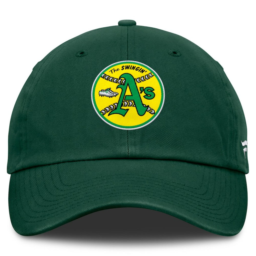 Athletics Women's Core Cooperstown Collection Adjustable Hat Green