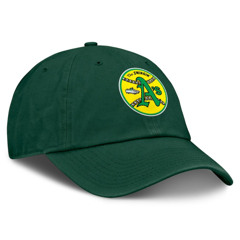Athletics Women's Core Cooperstown Collection Adjustable Hat Green