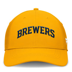 Milwaukee Brewers Core Flex Hat Gold