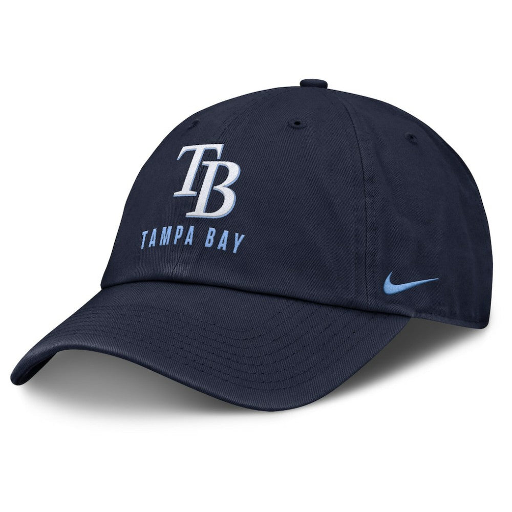 Tampa Bay Rays Club Adjustable Hat Navy