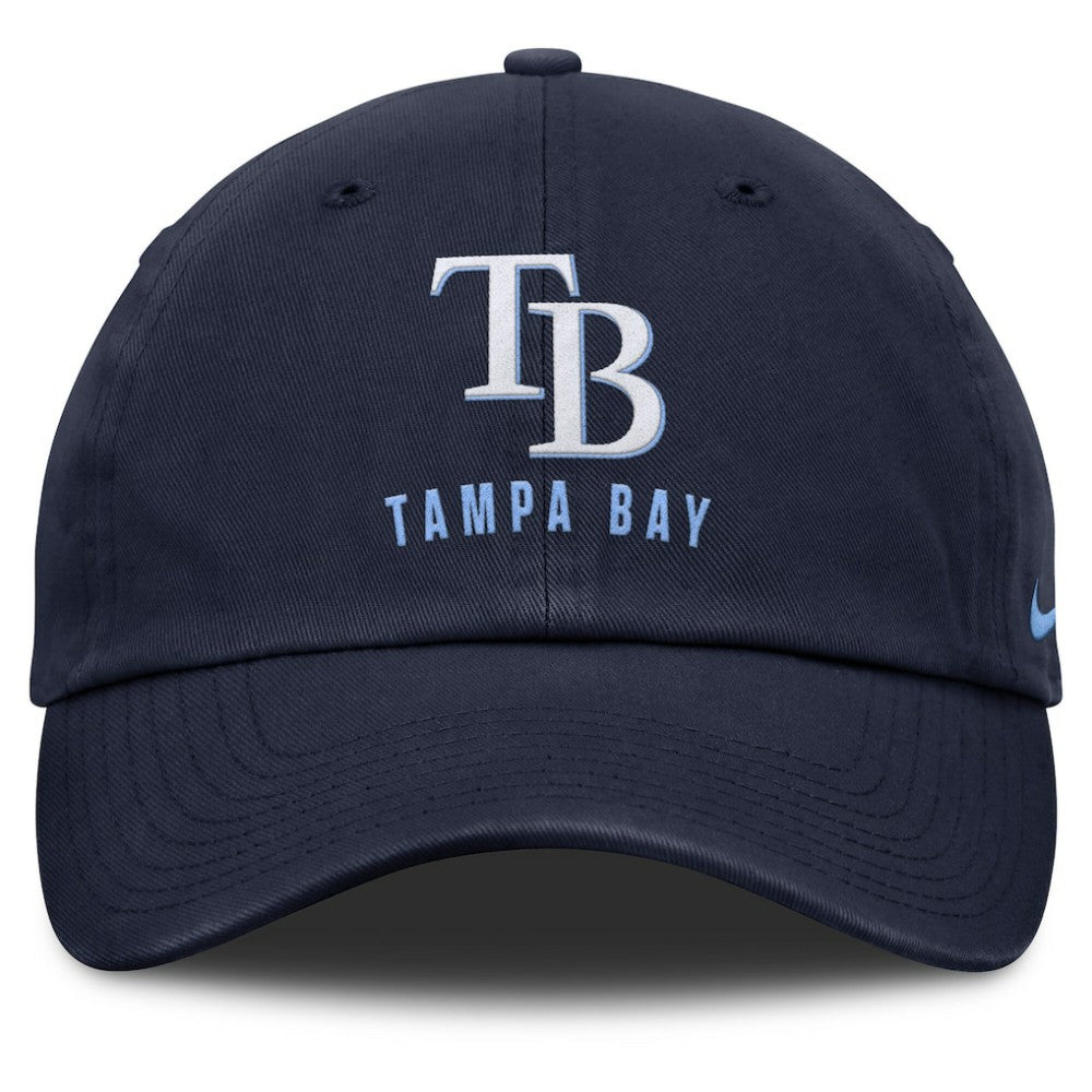 Tampa Bay Rays Club Adjustable Hat Navy