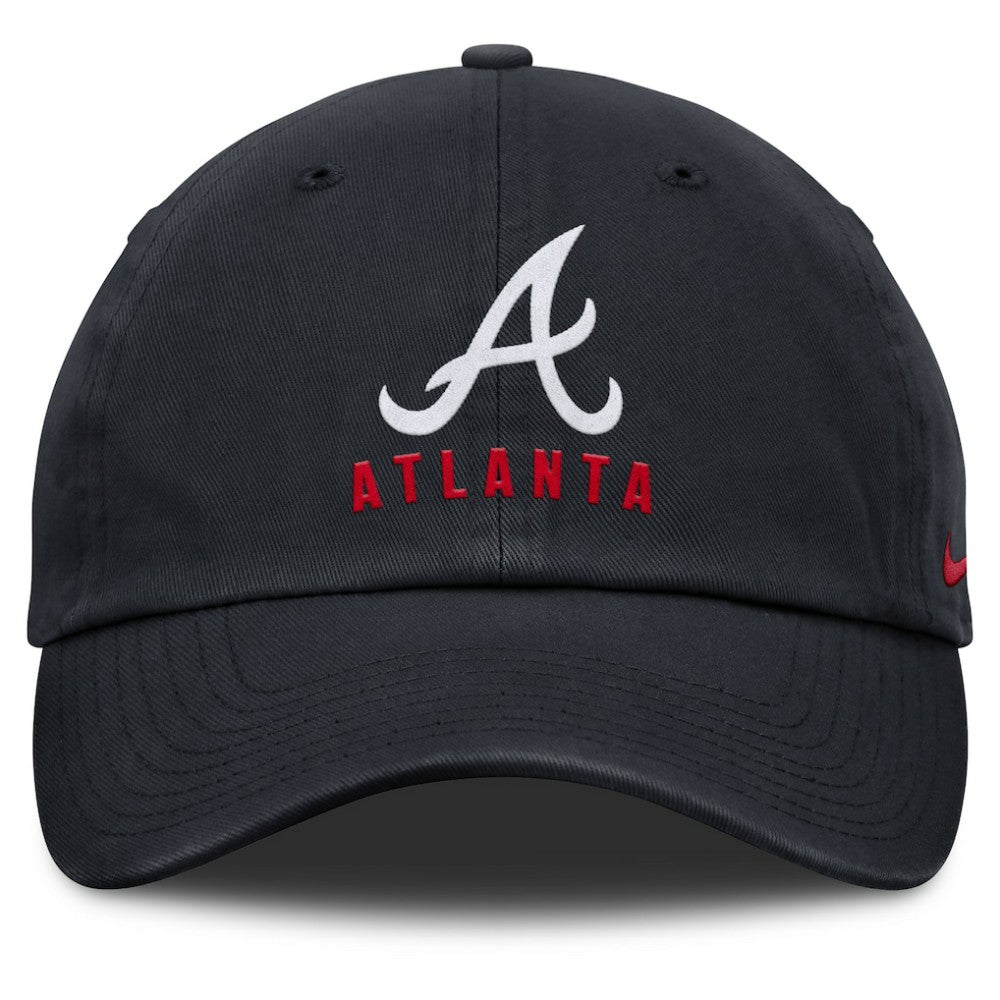 Atlanta Braves Club Adjustable Hat Navy