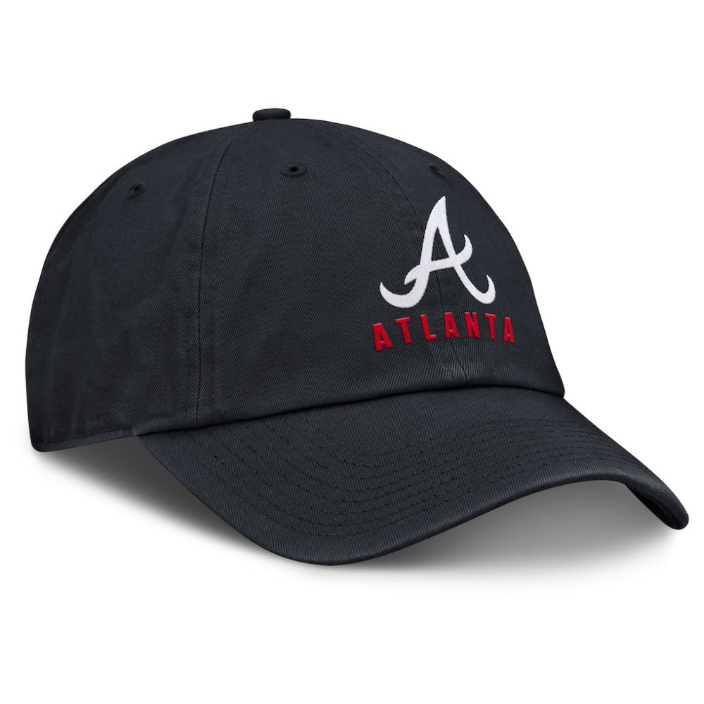 Atlanta Braves Club Adjustable Hat Navy