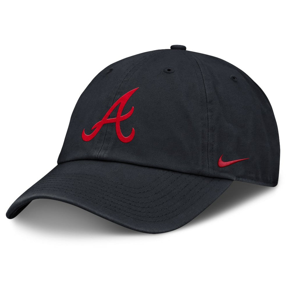 Atlanta Braves Club Adjustable Hat Navy