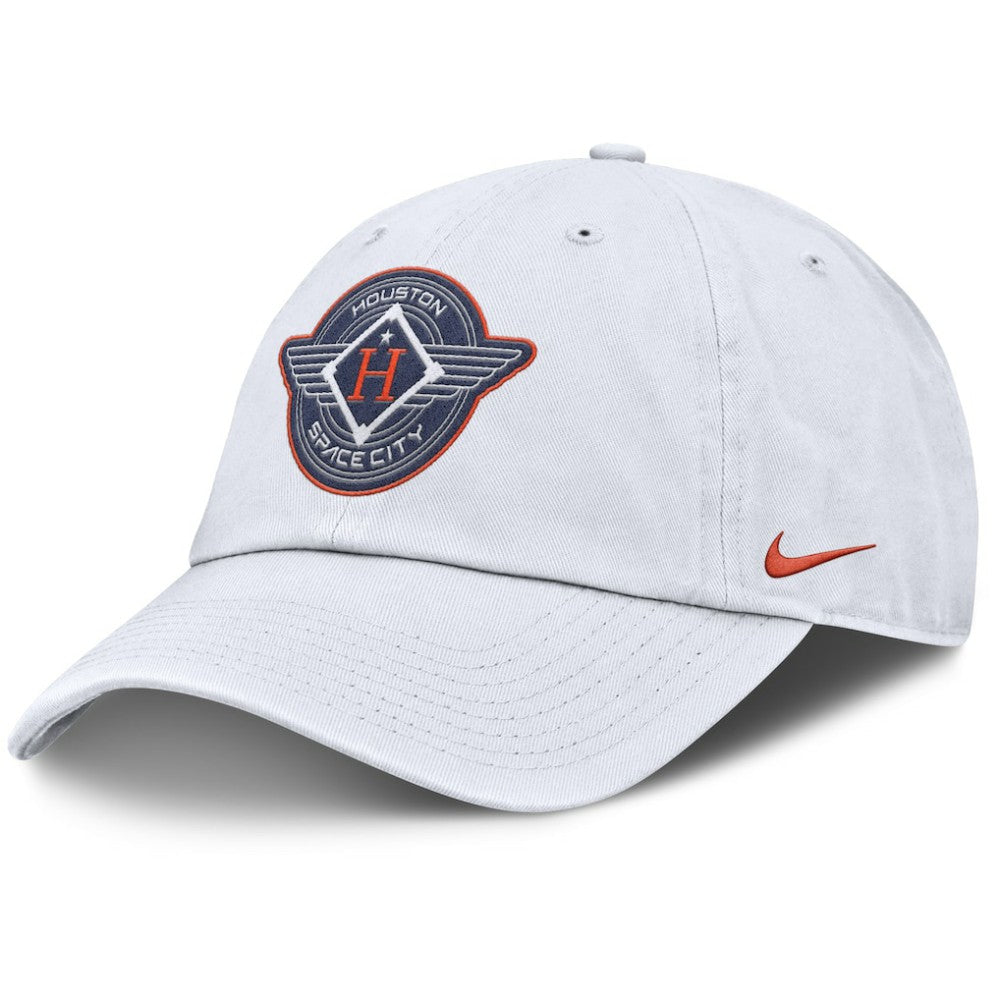 Houston Astros Unisex 2025 City Connect Club Adjustable Hat White