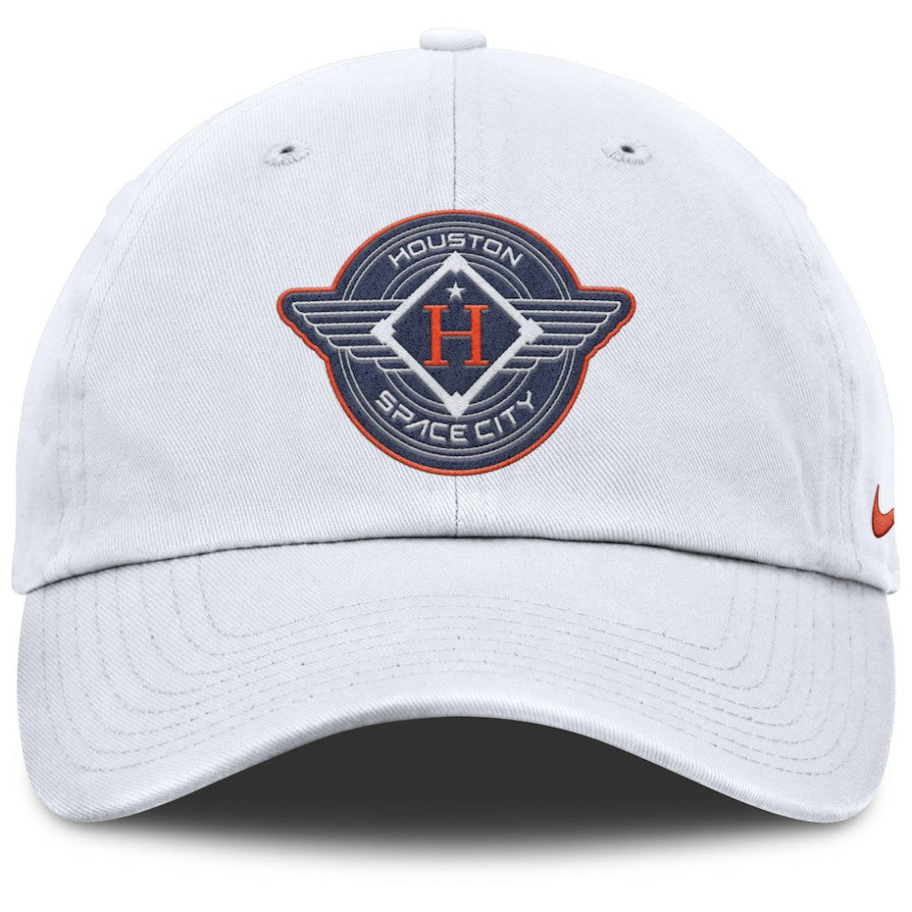 Houston Astros Unisex 2025 City Connect Club Adjustable Hat White