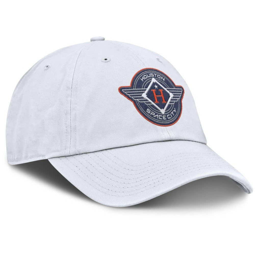 Houston Astros Unisex 2025 City Connect Club Adjustable Hat White