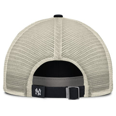 New York Yankees Cooperstown Collection Club Trucker Adjustable Hat Navy/Natural