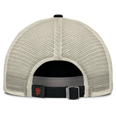 San Francisco Giants Cooperstown Collection Club Trucker Adjustable Hat Black/Natural