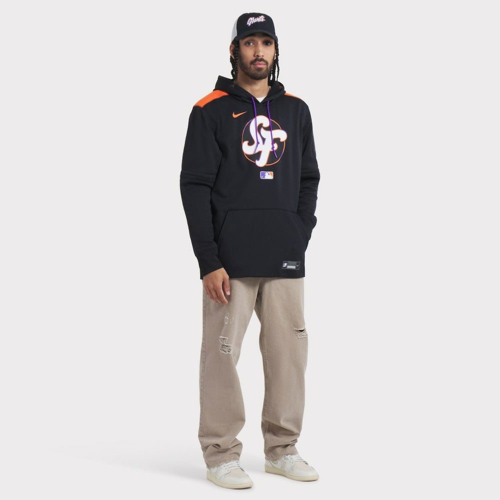 San Francisco Giants Unisex 2025 City Connect Club Adjustable Trucker Hat  Black/White
