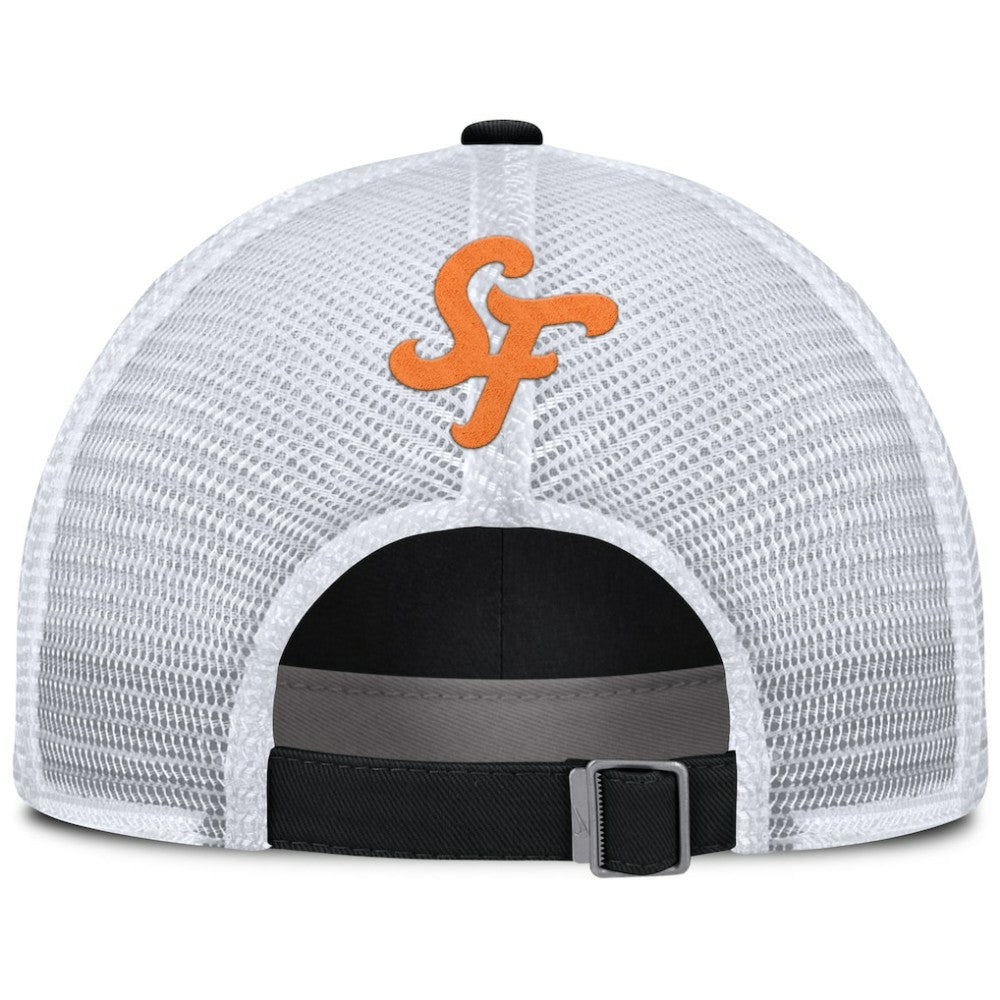 San Francisco Giants Unisex 2025 City Connect Club Adjustable Trucker Hat  Black/White