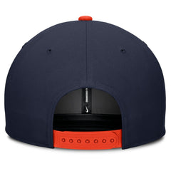 Houston Astros Pro Performance Snapback Hat Navy/Orange