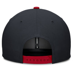 Atlanta Braves Pro Performance Snapback Hat Navy/Red