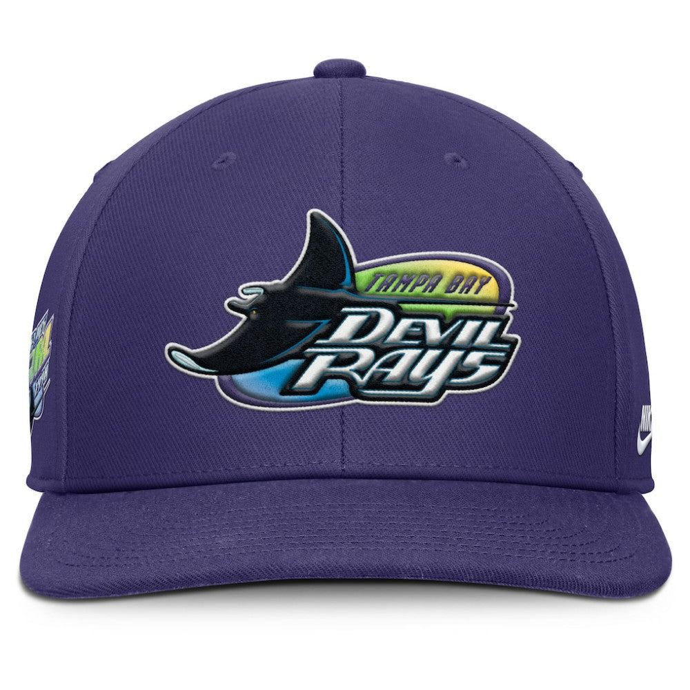 Tampa Bay Rays Pro Performance Snapback Hat Purple