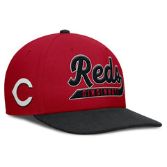 Cincinnati Reds Pro Performance Snapback Hat Red/Black