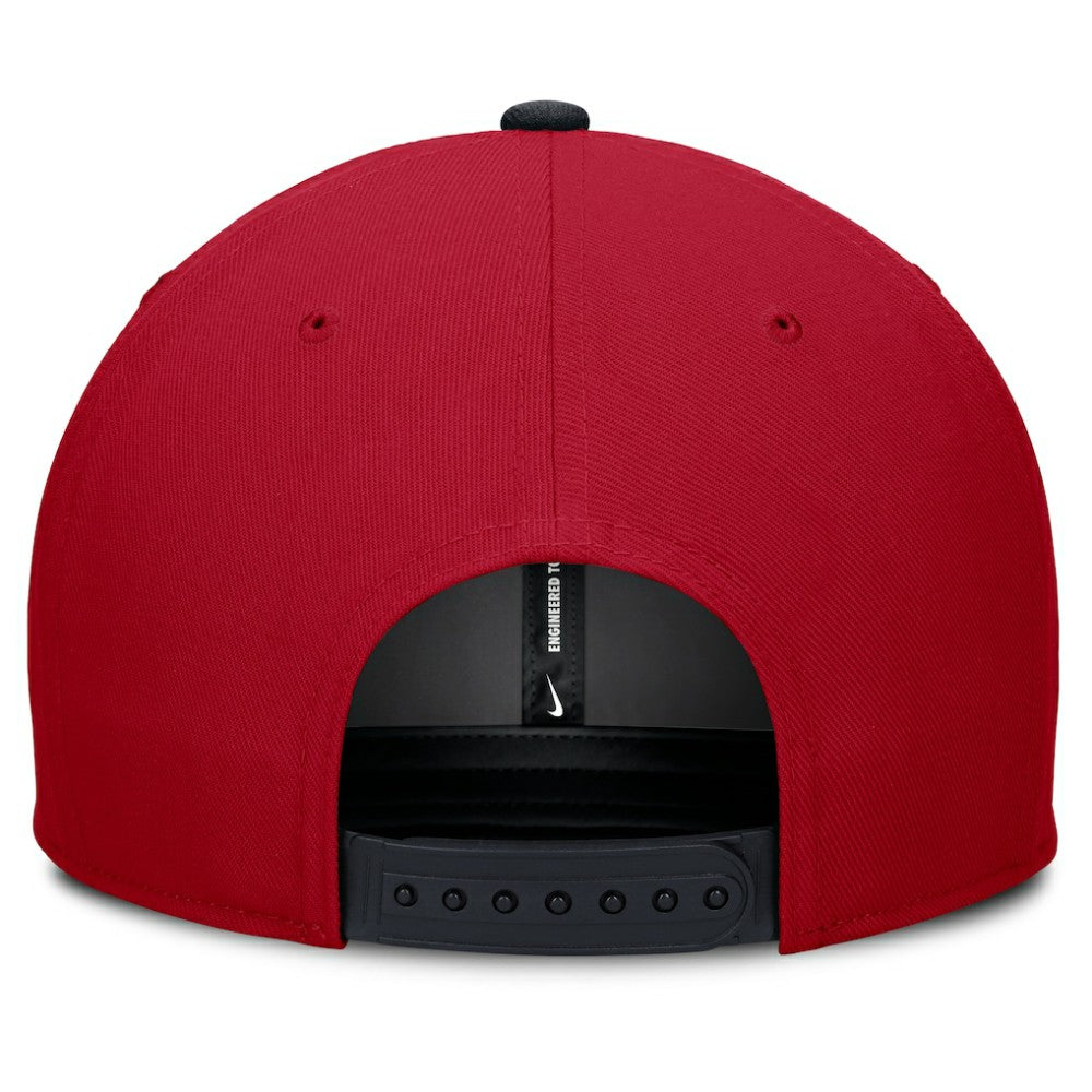 Cincinnati Reds Pro Performance Snapback Hat Red/Black