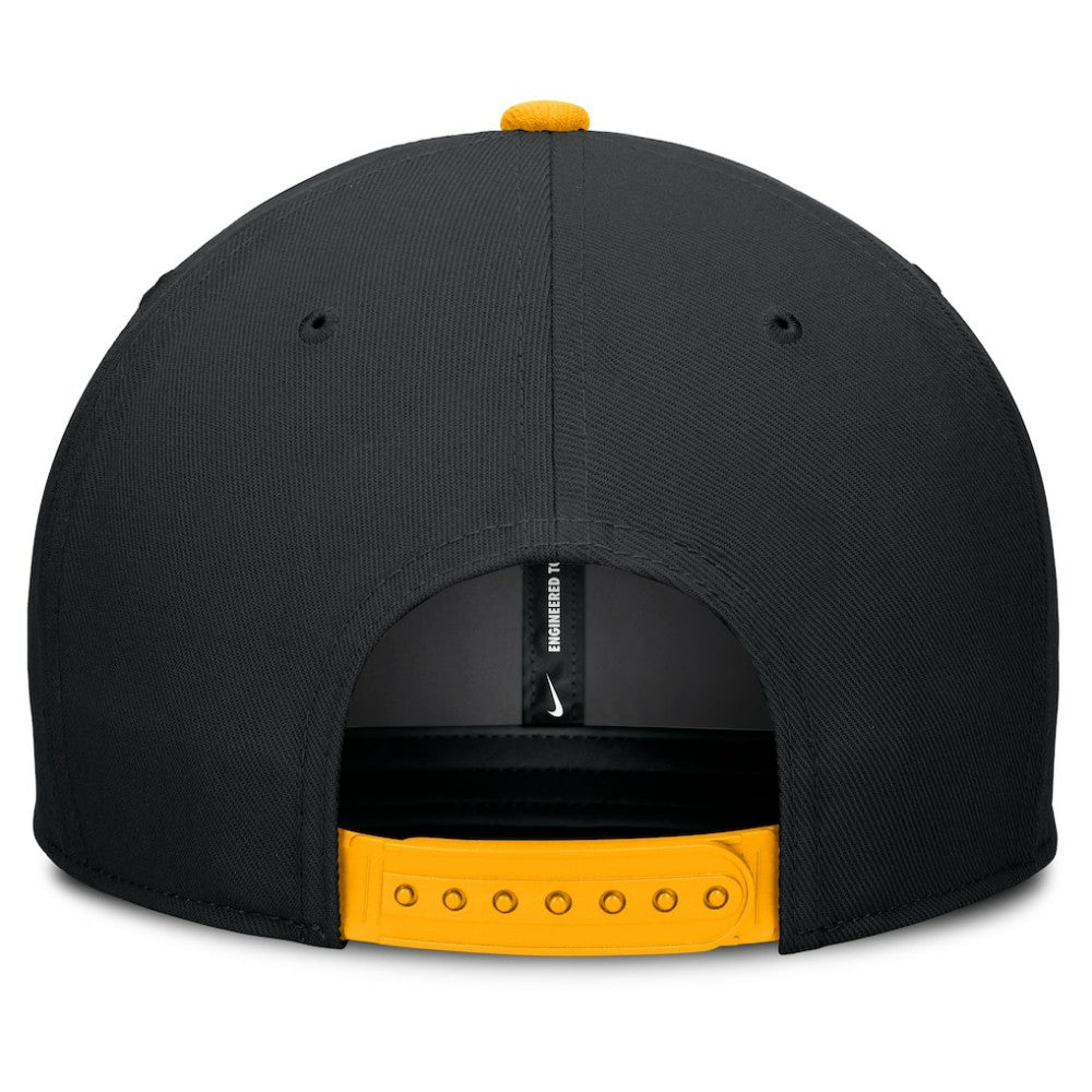Pittsburgh Pirates Pro Performance Snapback Hat Black/Gold