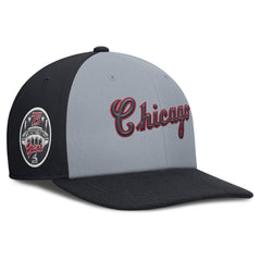 Chicago White Sox Pro Performance Snapback Hat Gray/Navy