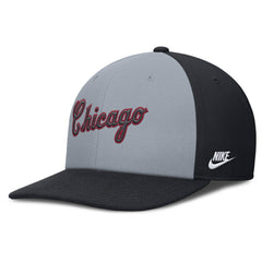 Chicago White Sox Pro Performance Snapback Hat Gray/Navy