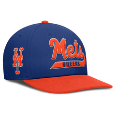 New York Mets Pro Performance Snapback Hat Royal/Orange