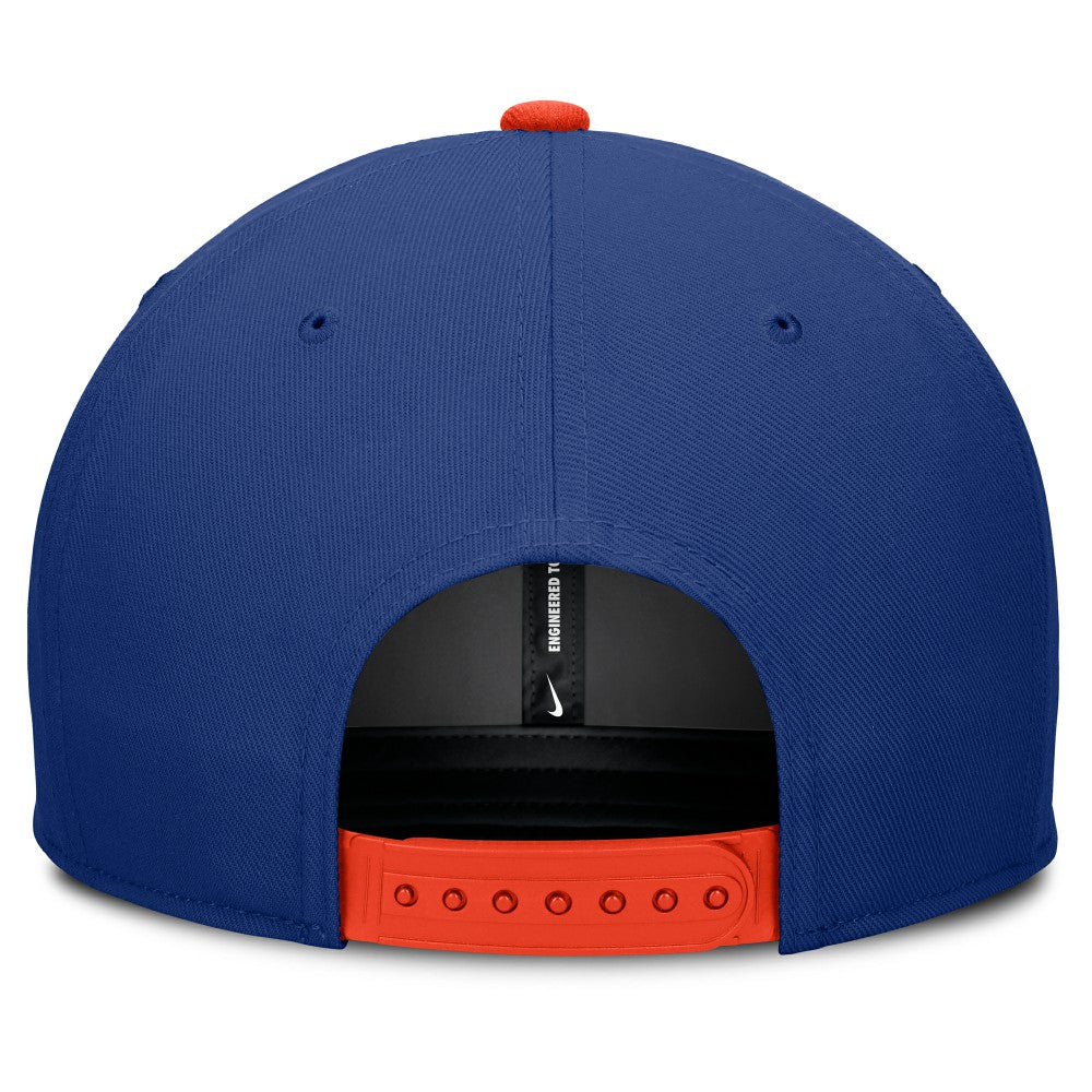 New York Mets Pro Performance Snapback Hat Royal/Orange