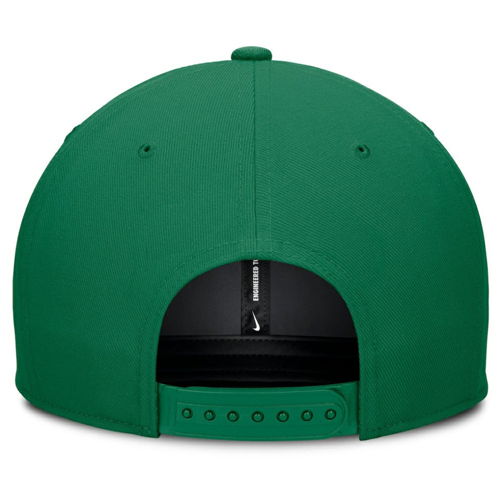 Athletics Pro Performance Snapback Hat Green