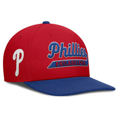 Philadelphia Phillies Pro Performance Snapback Hat Red/Royal