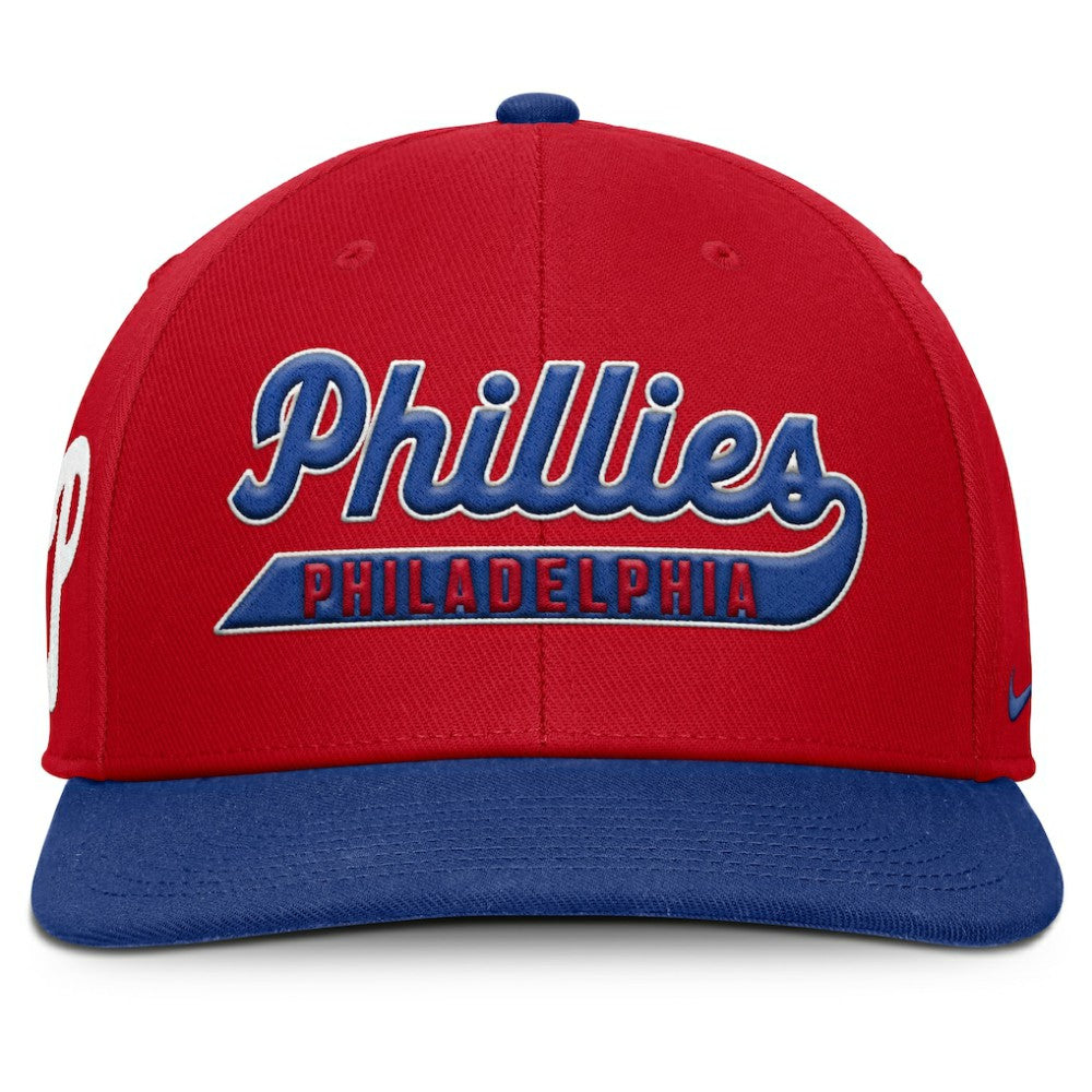 Philadelphia Phillies Pro Performance Snapback Hat Red/Royal