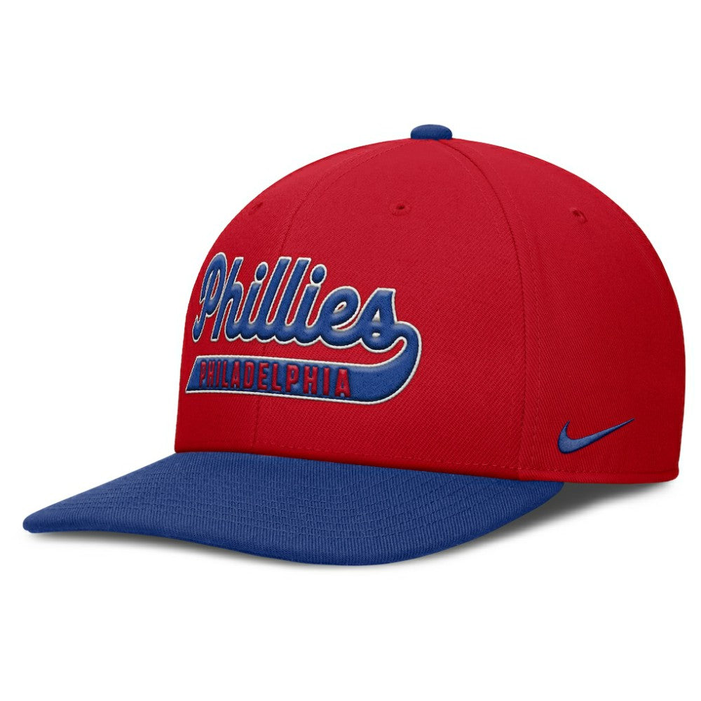 Philadelphia Phillies Pro Performance Snapback Hat Red/Royal