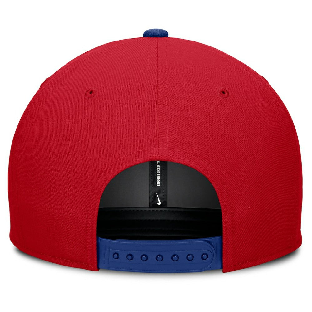 Philadelphia Phillies Pro Performance Snapback Hat Red/Royal