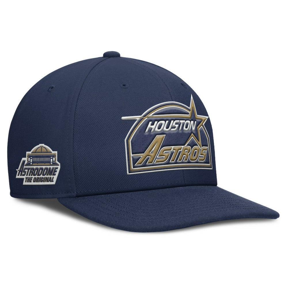Houston Astros Pro Performance Snapback Hat Navy