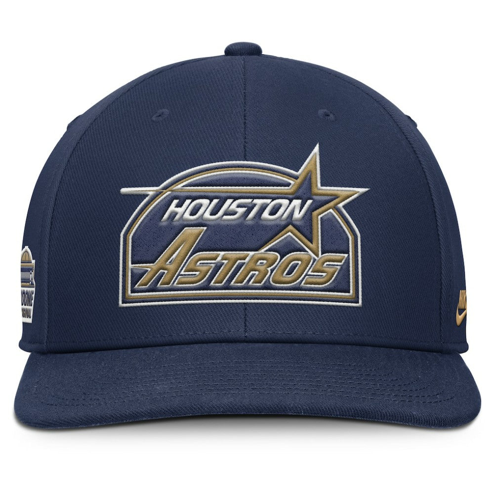 Houston Astros Pro Performance Snapback Hat Navy