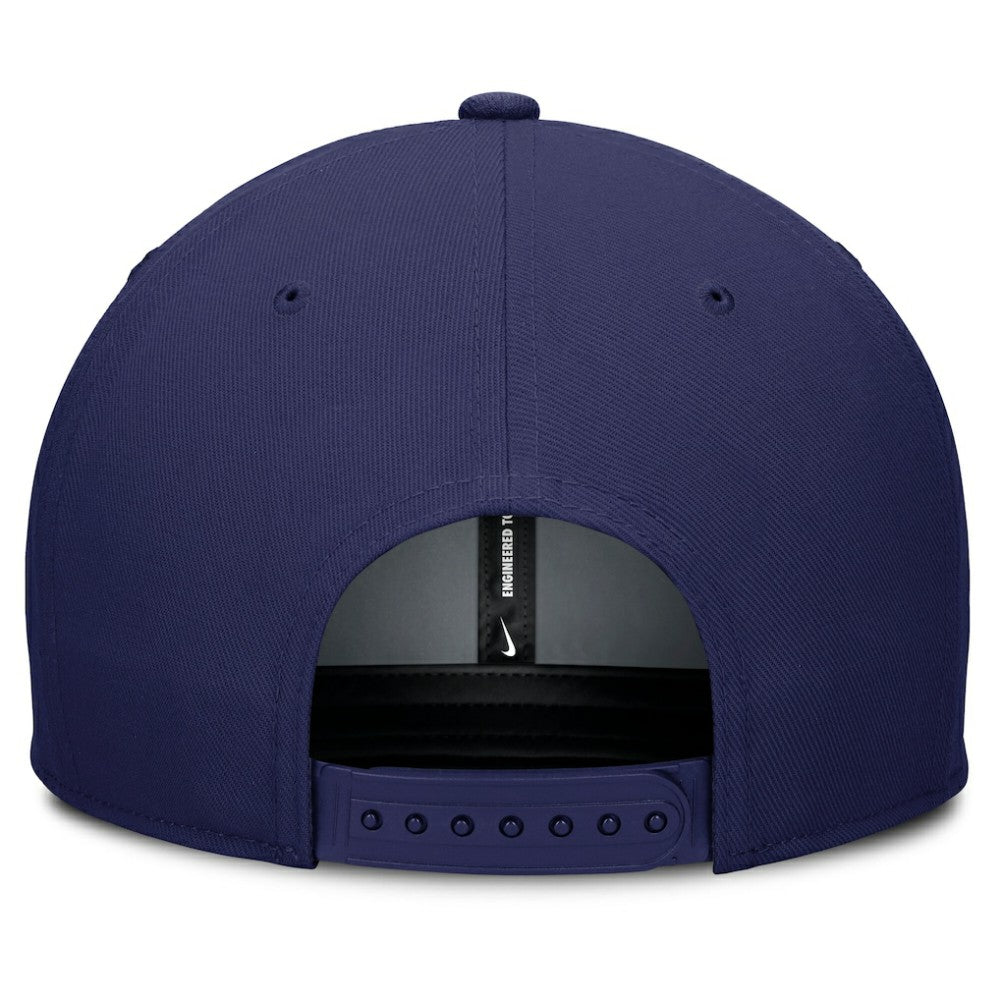 Atlanta Braves Pro Performance Snapback Hat Navy