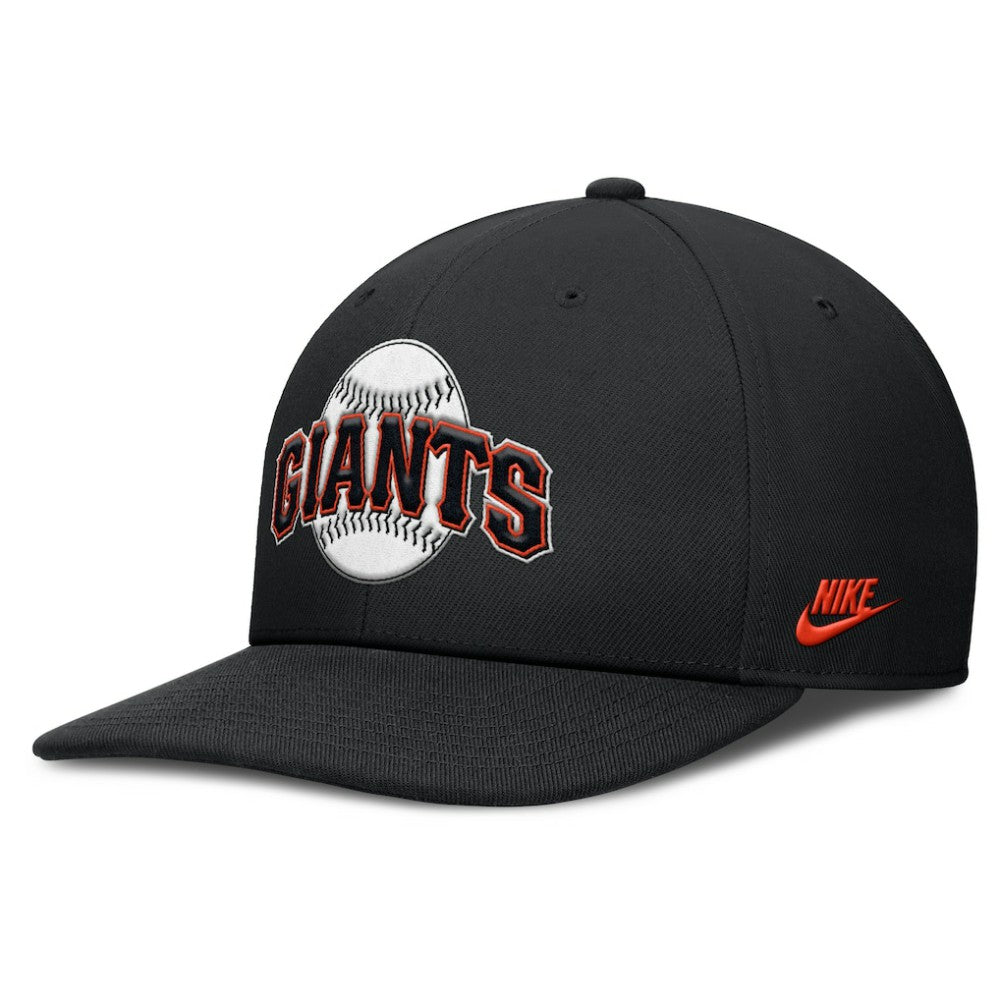 San Francisco Giants Pro Performance Snapback Hat Black