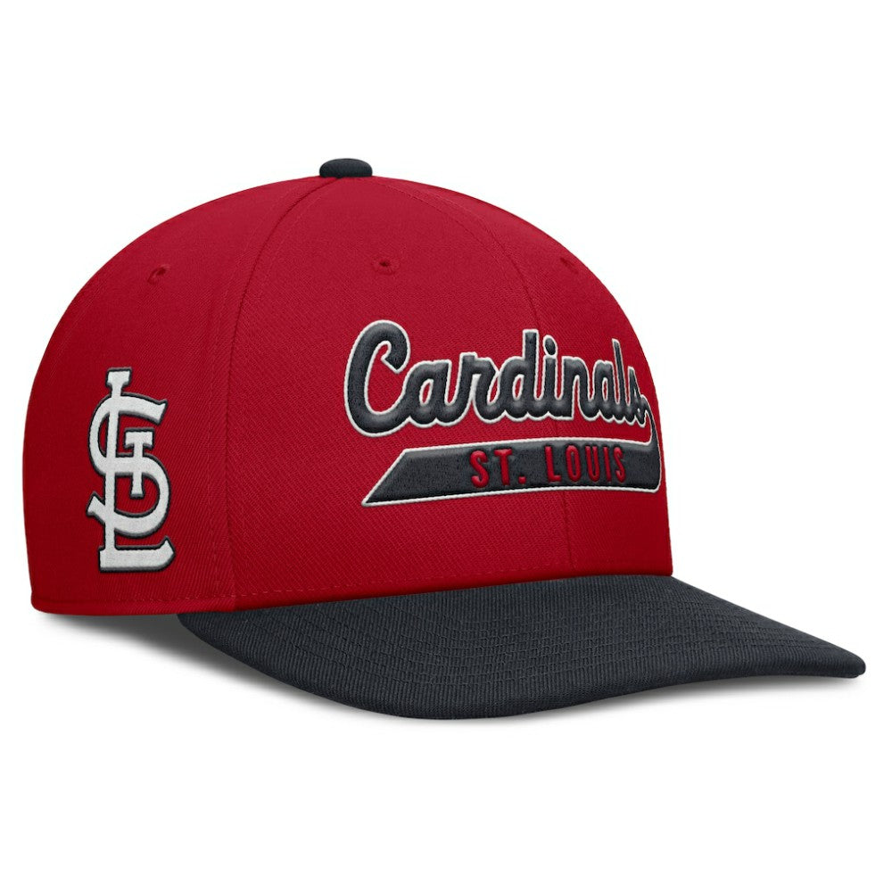 St. Louis Cardinals Pro Performance Snapback Hat Red/Navy