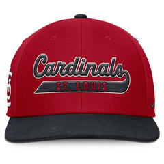 St. Louis Cardinals Pro Performance Snapback Hat Red/Navy