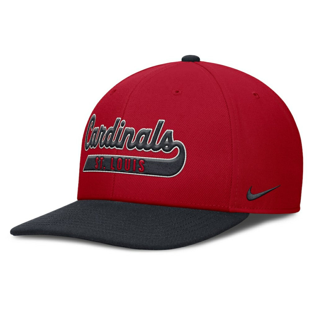 St. Louis Cardinals Pro Performance Snapback Hat Red/Navy