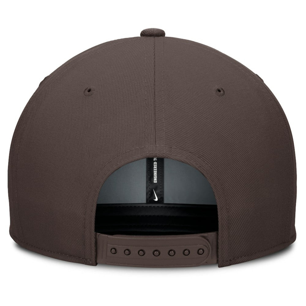 San Diego Padres Pro Performance Snapback Hat Brown