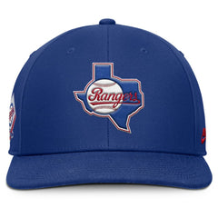 Texas Rangers Pro Performance Snapback Hat Royal