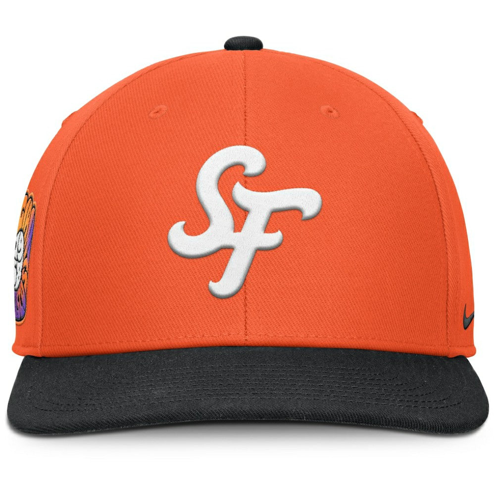 San Francisco Giants 2025 City Connect Pro Performance Snapback Hat Orange