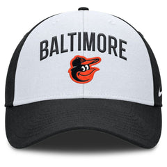 Baltimore Orioles Club Performance Adjustable Hat White/Black